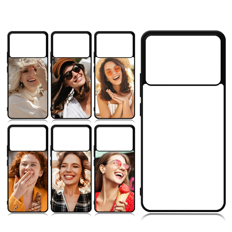 For Redmi K70 /K70 Pro / K70E / Poco X6 Pro 5G Popular DIY Sublimation Blank 2D Soft Rubber Mobile Phone Case