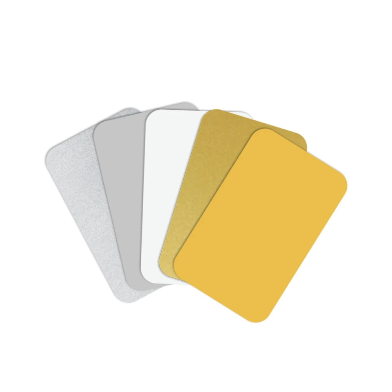 Personality Blank Sublimation Metal Business Card With Five Color and Ten Design