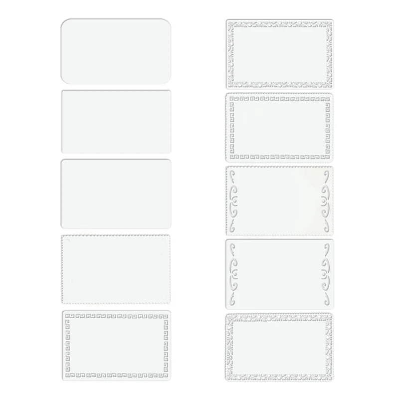 Personality Blank Sublimation Metal Business Card With Five Color and Ten Design