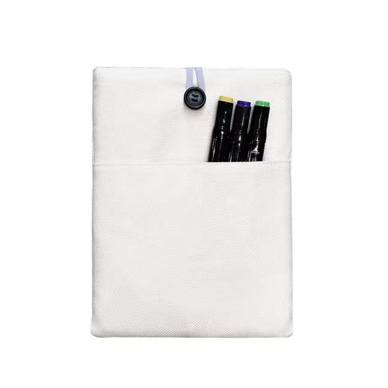 Fancy Personality Blank Sublimation Cotton Linen Book Bag With Three Size