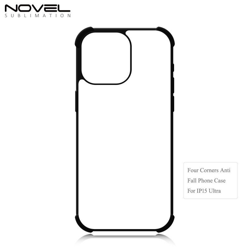For iPhone 16 Pro max / IP 16 Pro / IP16 Plus / IP 16 Sublimation Blank 2D TPU Mobile Phone Case With Four Corner Anti-shock Protect