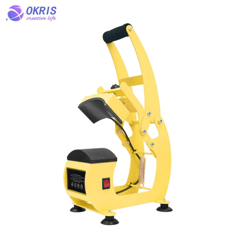 Sublimation Cap Heat Press Machine Mesh Cap Blank Heat Transfer Machine With Digital LCD Timer and Temperature Control