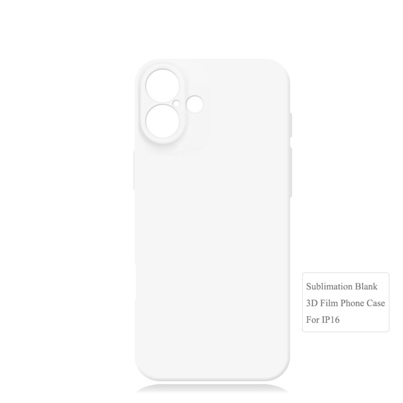 For iPhone 16 Pro max / IP16 Pro / IP16 Plus / IP16 Wholesale Price Full Wrapped Protective 3D Film Phone Case DIY Blank Sublimation Phone Cover