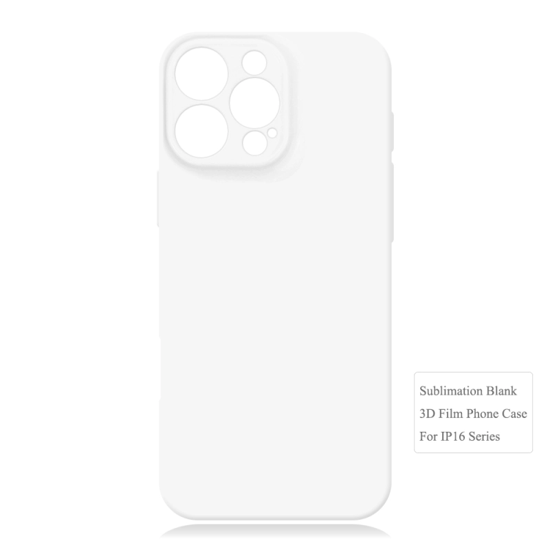For iPhone 16 Pro max / IP16 Pro / IP16 Plus / IP16 Wholesale Price Full Wrapped Protective 3D Film Phone Case DIY Blank Sublimation Phone Cover