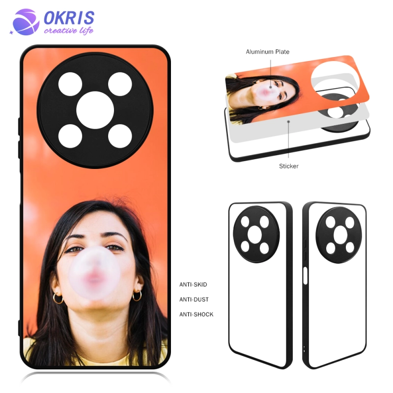 For Itel RS4 4G / A70 4G Blank Sublimation 2D Soft Rubber Phone Case DIY 2D TPU Mobile Phone Cover