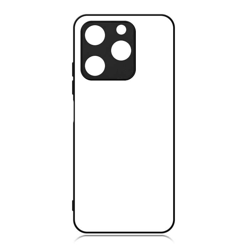 For Itel RS4 4G / A70 4G Blank Sublimation 2D Soft Rubber Phone Case DIY 2D TPU Mobile Phone Cover